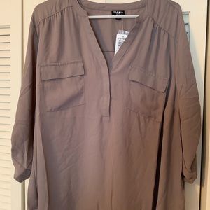 Torrid Harper size 2- brand new- Dark Taupe